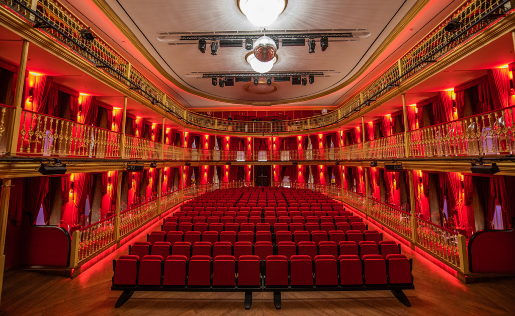 Beautiful view from the stage!